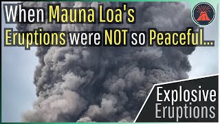 When Mauna Loas Eruptions were NOT so Peaceful Boulders Thrown 1 Mile [upl. by Bonaparte]