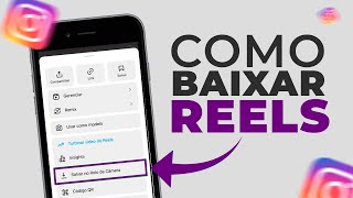 Como BAIXAR REELS do INSTAGRAM no IPHONE ou ANDROID em 2024 Fácil e Rápido [upl. by Ellimak]