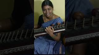 Aagasatha Song  Veena Cover  Cukoo  instrumental veenai trending shorts music tamilsong [upl. by Oiram]