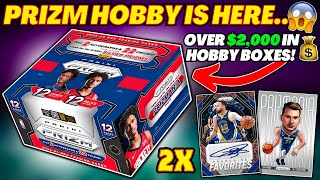 MASSIVE 2000 RISK🤑 2023 PRIZM BASKETBALL HOBBY BOX REVIEW🏀 [upl. by Walton]