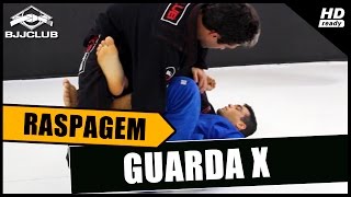 JiuJitsu  Raspagem Guarda X  Nivaldo Oliveira  BJJCLUB [upl. by Onit557]