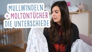 Mullwindeln und Moltontücher – Worin unterscheiden sie sich  Babyartikelde [upl. by Fast69]