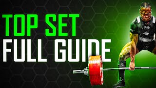 How To Program Top Sets For Powerlifting [upl. by Gitlow]