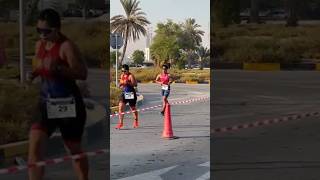 AQUATHLON IN AL HAMRIYAH BEACH AJMAN [upl. by Bernadette]