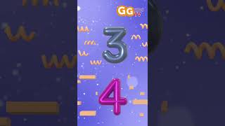 Learn Counting FAST with the 123 Number Song shorts nurseryrhymes learnnumbers [upl. by Av]