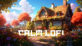 Chill Village🌄 Peaceful Autumn Lofi for escape stress Ghibli lofi no ads [upl. by Mulloy]