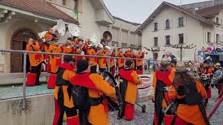 Les Bedzules Guggenmusik  Partenaire Particulier  Carnaval de Bussigny 2024 [upl. by Jackie]