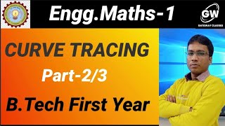 Curve Tracing Part23 I Differential Calculus1 I Engg Maths I BTechI Year I by Gulshan Sir [upl. by Akirderf464]