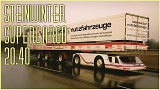 Steinwinter Supercargo 2040 Mercedes FORGOTTEN SciFi Truck from 1983 [upl. by Goodrow]