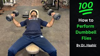 How to Properly Do a DUMBBELL FLY  By Dr Hashir [upl. by Ares]