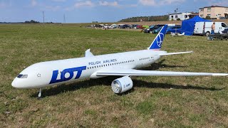 Dreamliner RC 17 AirShow w Raciborzu [upl. by Enialehs]