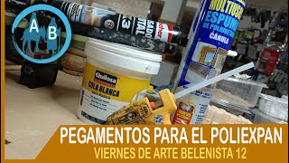 ⚪ PEGAMENTOS PARA POLIEXPAN  Viernes de Arte Belenista 12 [upl. by Averyl]