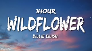 Billie Eilish  WILDFLOWER Lyrics 1HOUR [upl. by Claudine]