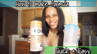 FASTEST amp QUICKEST WAY TO MAKE BABY FORMULA DR BROWNS PITCHER METHOD [upl. by Nicoline]