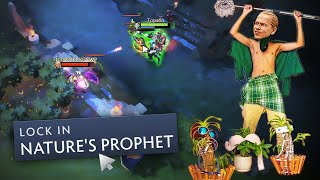 How Topson really plays NATURES PROPHET MID🌳 [upl. by Dnalon]