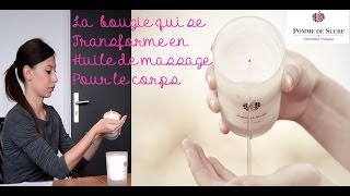 Une bougie qui se transforme en huile de massage  interview avec le créateur de Pomme de Sucre [upl. by Meghann19]