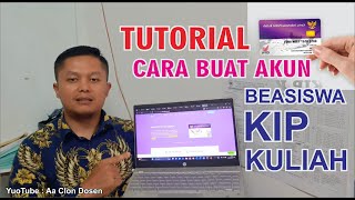 CARA BUAT AKUN BEASISWA KIP KULIAH TAHUN 2024 [upl. by Cassandra462]