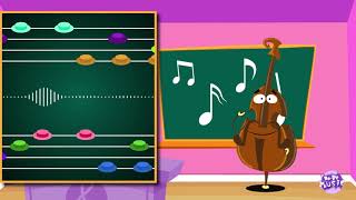 DoRe Music Basstians Bingewatch musical notes  kid song  8 minutes [upl. by Ailana]