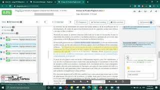 Cómo usar PlagScan para revisar Plagio en los trabajos de la Universidad  Munditareas [upl. by Akeinahs233]