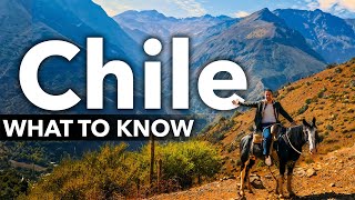 13 Chile Travel Tips 🇨🇱 Everything You Need to Know Before Your Visit [upl. by Charissa]