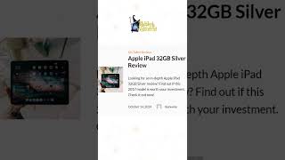 🔥Apple iPad 32GB Silver Review🔥 [upl. by Ignazio]