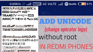 How to add Unicode in redmi phones [upl. by Ioves]