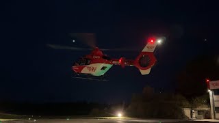 DRF Luftrettung  Landung Christoph 41  Airbus EC 135  DHYYY  Krankenhaus Leonberg [upl. by Nora]