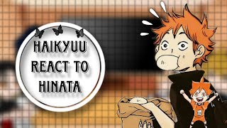 Haikyuu react to [upl. by Aleehs]