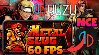 yuzu Early Access V18  android142 NCE ACA NEOGEO METAL SLUG X LG G8 ThinQ SD 855 viral Increíble [upl. by Dolhenty]