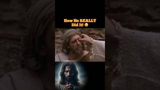 Jesus healing 👀 a blind man jesus [upl. by Felton]