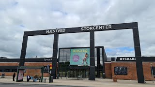 Tour of Charming Næstved Storcenter Shopping Mall  Almir Jan denmark copenhagentravelsummer [upl. by Salvay944]