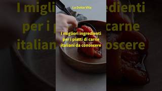 I migliori ingredienti per i piatti di carne italiani da conoscere 🥩🍖trending foryou follow [upl. by Enohpesrep]