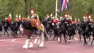 The Major Generals Review of Trooping the Colour  June 2012 [upl. by Elsa]