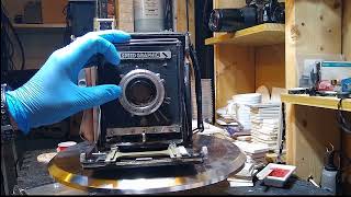 Graflex Speed Graphic Restoration Part 1 Evaluation [upl. by Helaine]