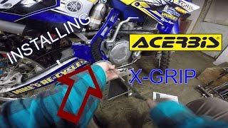 Acerbis XGrip Frame Guards Yz250125 Installation [upl. by Clough]