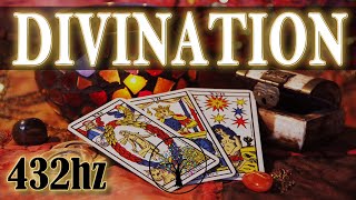 Divination 432hz  Musique pour voyance tarot guidance [upl. by Enajaras]