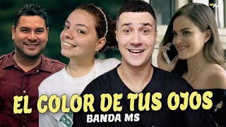 CUBANOS REACCIONAN a BANDA MS  EL COLOR DE TUS OJOS VIDEO OFICIAL  con Laurita [upl. by Newby]