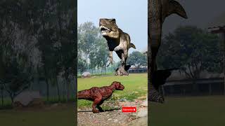 Dinosaur 🦖 🦕 forest 🏞️🌍 site in our village dinosaur youtubeshorts shorts virel vfx [upl. by Delphinia891]