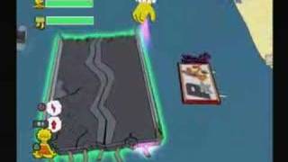 The Simpsons Game Stage 12 Grand Theft Scratchy part 2 [upl. by Nagek51]