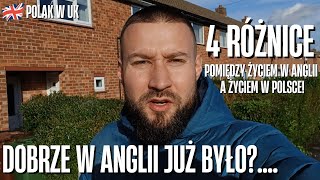 4 RÓŻNICE POMIĘDZY ŻYCIEM W ANGLII A ŻYCIEM W POLSCE o których NIKT CI NIE POWIEDZIAŁ polacywuk [upl. by Delwin]