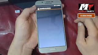 Samsung A8  SMA8000  FrpGoogle Account Bypass  Without PC  2019 [upl. by Oiceladni]