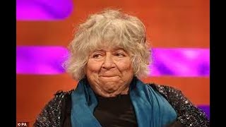 MIRIAM MARGOLYES  knocks it out of the park again on the Graham Norton Show [upl. by Salohci382]