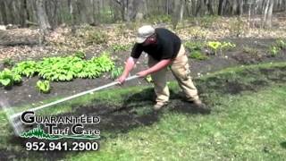 Lawn Care Services Slit Seeding [upl. by Eugine]