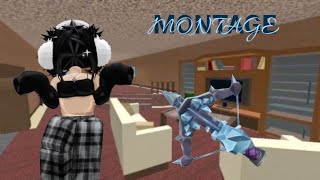 Icepiercer MONTAGE ONLY SHERIFF WINS Murder Mystery 2 murdermystery2 roblox mm2 [upl. by Okier72]