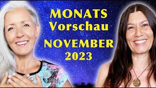 DAS passiert im NOVEMBER 2023 ☀️ Eine energetische MonatsVorschau mit An Aibja 🍀 [upl. by Alejandrina]