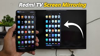 Redmi TV Screen Mirroring Kaise Kare [upl. by Aleira692]