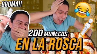 200 muñecos en la Rosca de Reyes  BROMA 🤣  Gabriel Montero [upl. by Ilat]