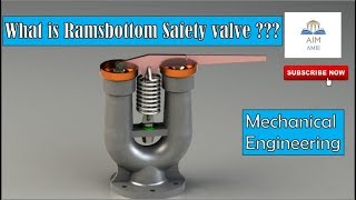 ramsbottom safety valve body Solid Edge V18 [upl. by Neehsuan]