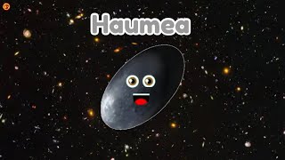 Haumea Dwarf planetOval Dwarf planet fan remake [upl. by Yeznil]