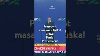 Prezydent Duda nokautuje Tuska krynicaforum prezydent [upl. by Rurik421]